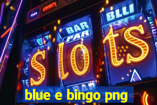 blue e bingo png